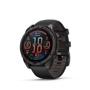 Garmin Fenix 8 47mm GPS Adventure Watch AMOLED Sapphire Ed Multisport Smartwatch